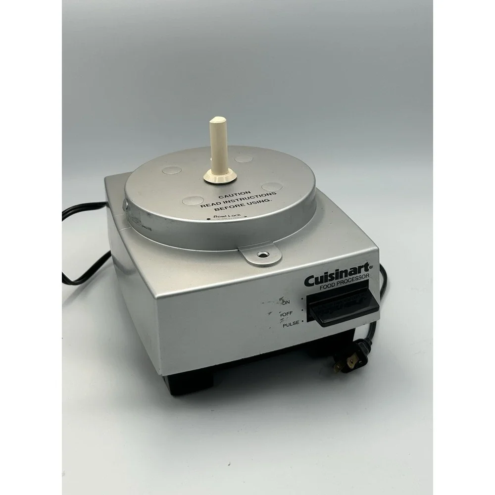 Cuisinart Food Processor Motor Base DLC-58c/DLC-10  Part 7‎ Cup Silver Tested